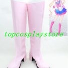 Sailor Moon Sailor Chibi Moon Usagi Small Lady  Cosplay Shoes boots light pink Ver