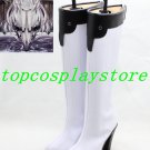 Kantai Collection high heel black & white Ver cos Cosplay Boots Shoes shoe boot #15YJZ46
