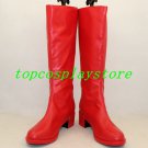 Kamen Rider kekkou kamen Shinsei - Reborn red  Cosplay Shoes boots shoe boot movie 2012 3