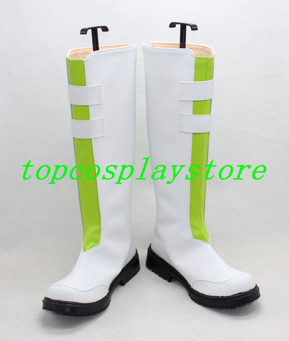Ensemble Star RYUSELTAI Cosplay Boots shoes green
