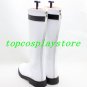 Shinken White Blue Shinkenger Shinken Blueis Power Rangers Cosplay Boots shoes