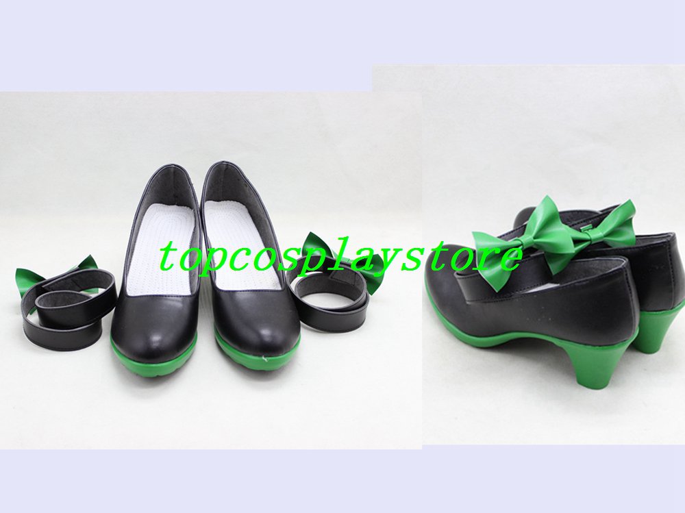 Vocaloid Death Master Cosplay Black Rock Shooter Cosplay Shoes boots high heel