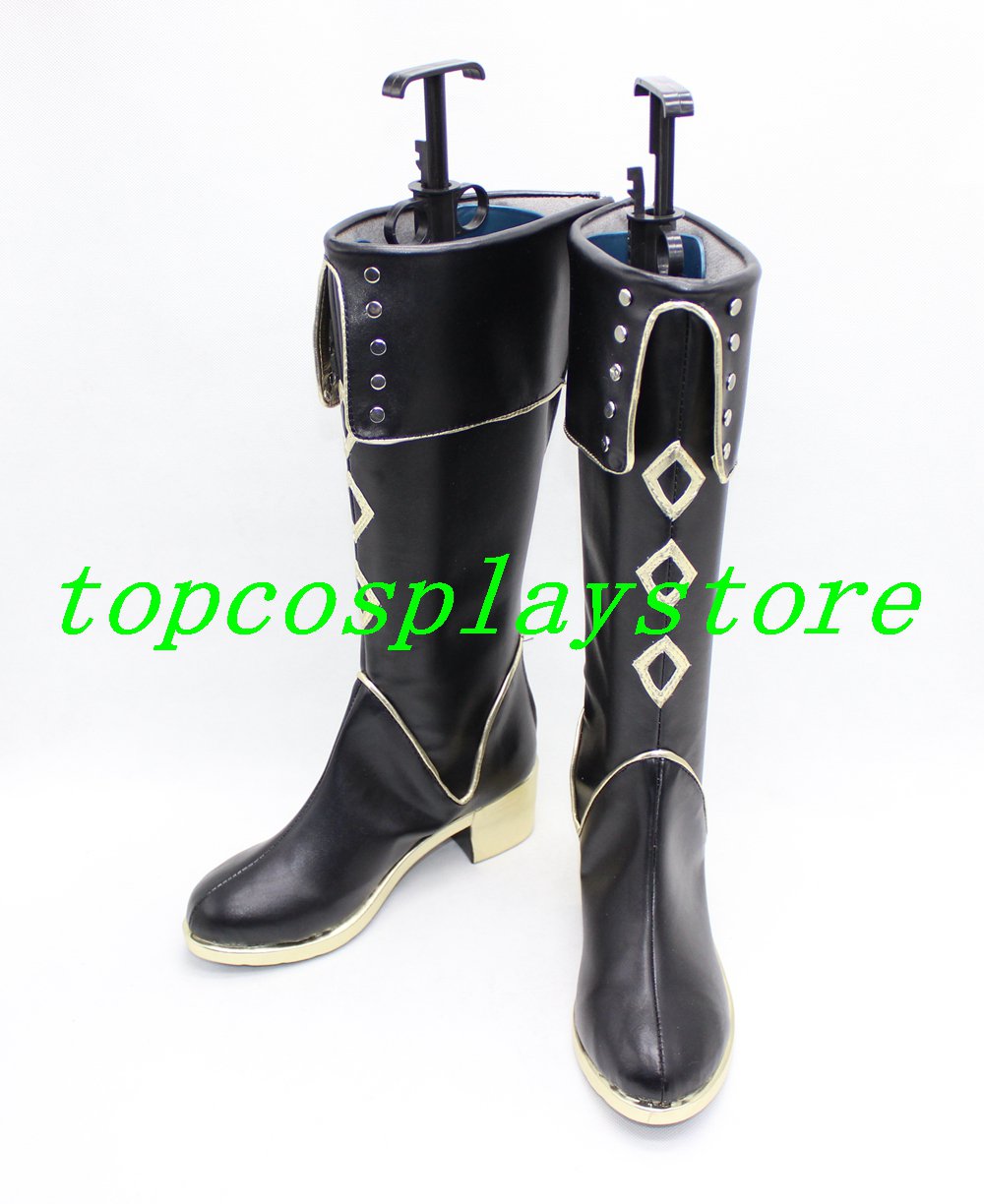 DMM The Sword Dance online Touken Ranbu Online Tachi Akashi Kuniyuki Cosplay Boots shoes #TR05