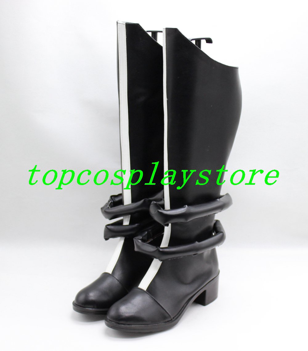D.Gray-man Bak Cosplay Boots Shoes Custom Made