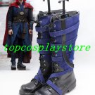 Doctor Strange Avenger Dr.Steven Vincent Strange Adult Men's Cosplay Shoes  boots shoes boot