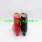 Batman Harley Quinn one black one red high heel ver cos Cosplay Shoes Boots shoe boot #JZ595