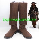 Pirates of the Caribbean Jack Sparrow Cosplay Boots shoes #cos0160