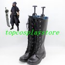 Final Fantasy 13 Noctis Lucis Caelum Noct Nokuto black cos Cosplay Shoes Boots shoe boot #NC990