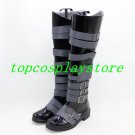 Black Butler Kuroshitsuji Undertaker under taker flat ver Cosplay Shoes Boots shoe boot #MM1643