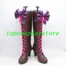 Black Butler II Alois Trancy Pretty Bow Cosplay Boots shoes shoe boot  Halloween Christmas