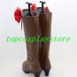 Black Butler II Alois Trancy Pretty Bow Cosplay Boots shoes shoe boot Halloween Christmas fe3