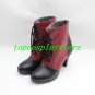 Black Butler Grell Sutcliff Cosplay Shoes Boots black and red de3