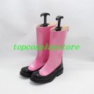 CARDCAPTOR SAKURA KINOMOTO SAKURA red yellow ver Cosplay Boots shoes shoe boot #CQ064