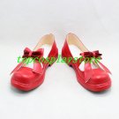 CARDCAPTOR SAKURA KINOMOTO SAKURA red cute lolita  shoe Cosplay Boots shoes red ver 2 #cos0198