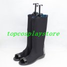 Naruto Shippuden Haruno Sakura Black Ninja Boots Anime Cosplay Shoes shoe boot new Version #NTS001