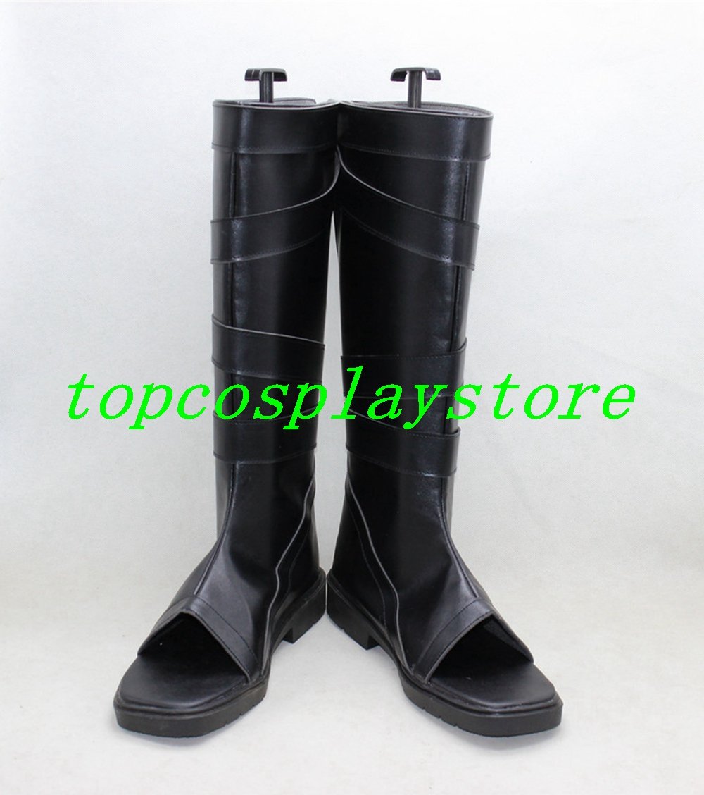 Naruto Konan Cosplay Black Ops Member anbu Kakashi Cosplay Boots shoes Ninja custom-made