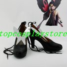 Accel World Kuroyukihime Black Snow Princess cosplay Shoes Boots high heel #AO006