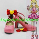 Aikatsu! Ichigo Hoshimiya Pink Cosplay Shoes boots pink ver #AIK003