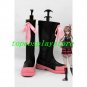 Akame ga KILL! Chelsea Cosplay Boots shoes black & pink #AGK006