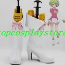 AKB0048 Kanzaki Suzuko cosplay Shoes Boots white&pink short ver #AKB007