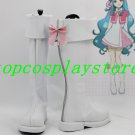 AKB0048 Chieri Sono cosplay Shoes Boots white&pink short ver #AKB009