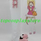 AKB0048 Yuka Ichijo Cosplay Boots shoes white&pink long ver #AKB0010