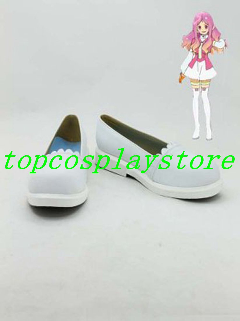AKB0048 Cosplay Mimori Kishida 8th Short Cosplay Shoes boots white ver #AKB0014