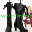 AKB0048 Cosplay Tomomi Itano Black Cosplay Boots shoes high heel #AKB0025