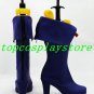 AKB0048 Suzuko Kanzaki Blue Cosplay Boots shoes #AKB0030