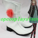 Amnesia The Dark Descent The heroine Cosplay Shoes Boots white with flower #AMN003