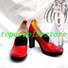 Aria Cosplay Akira E. Ferrari Cosplay Boots shoes red high heel #AC001