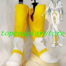 Aria The Animation Alice Carroll or Athena Cosplay Boots shoes yellow #AC002