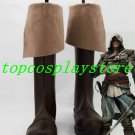 Assassins Creed 4:Black Flag Connor Kenway Cosplay Boots shoes #AC002