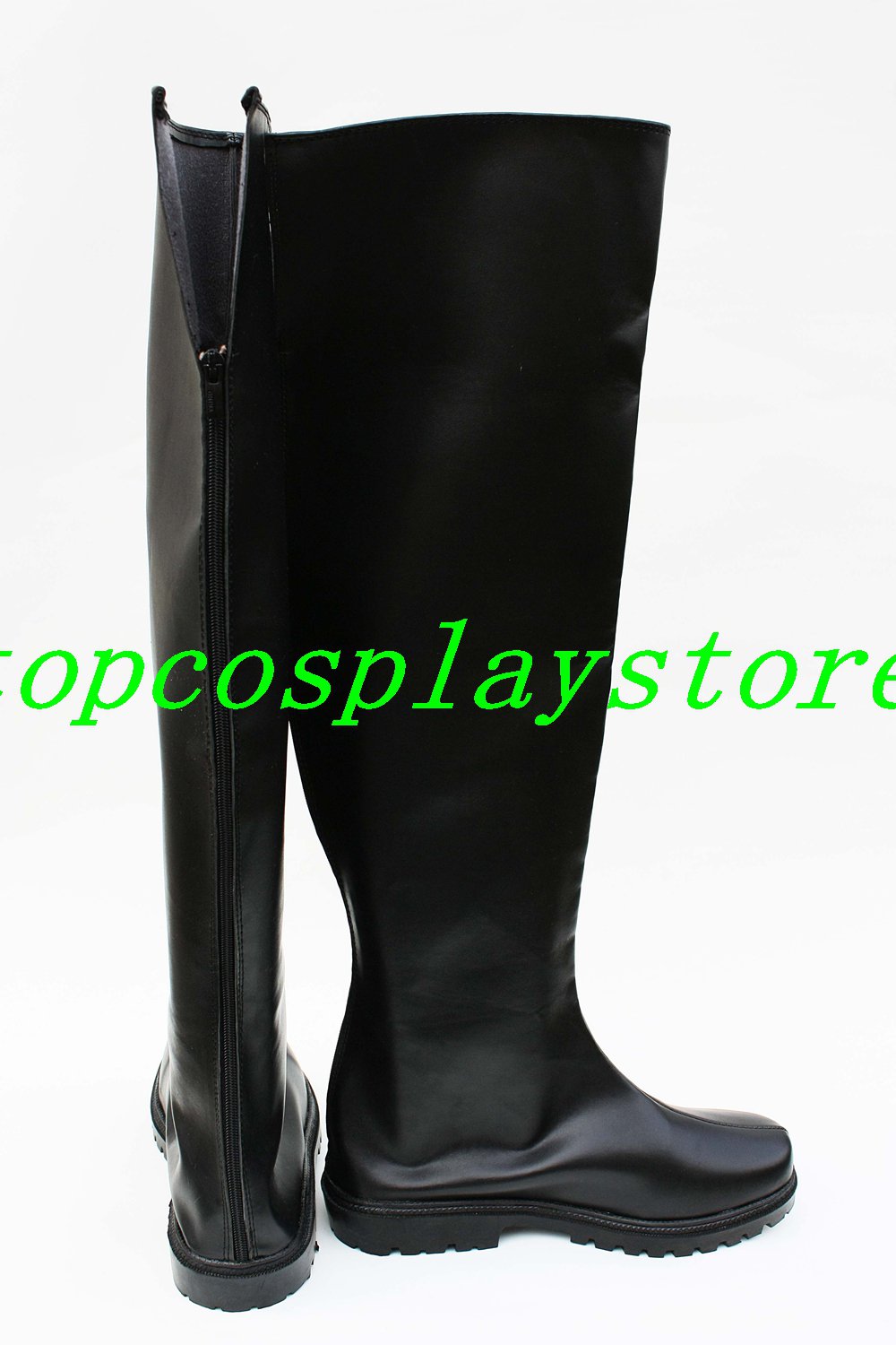 Shingeki no Kyojin Attack on Titan Eren Jaeger Cosplay Boots shoes black ver #AOT003