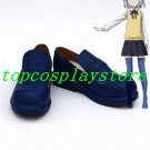 Blue Campione! Blue Athena/Heretic Gods Cosplay Shoes boots #BO011