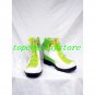 BaseSon Sonken PU Leather Cosplay Shoes boots white&green ver #BO013