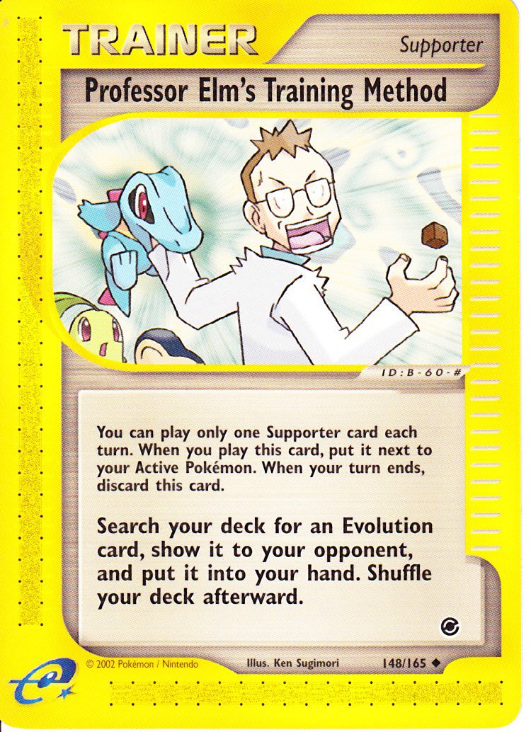 Prof Elm's Training Method
