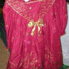 Daisy Kingdom Dress - JOY, burgundy dress