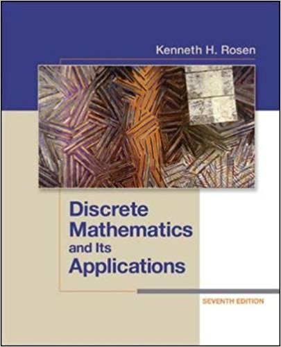 Discrete Mathematics and Its Applications Seventh Edition (pdf)