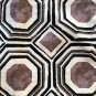 NWT Ann Taylor LOFT Petites Size 6P white Black Brown Geometric Straight Skirt