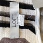 NWT Ann Taylor LOFT Petites Size 6P white Black Brown Geometric Straight Skirt