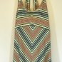 Patagonia Womens Medium Multi Color Organic Cotton Tencel Lyocell Striped Dress