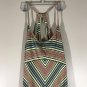 Patagonia Womens Medium Multi Color Organic Cotton Tencel Lyocell Striped Dress