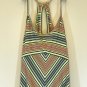 Patagonia Womens Medium Multi Color Organic Cotton Tencel Lyocell Striped Dress
