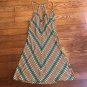Patagonia Womens Medium Multi Color Organic Cotton Tencel Lyocell Striped Dress