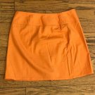 EXPRESS Womens Size 2 Orange Peach A Line Mini Skirt
