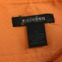 EXPRESS Womens Size 2 Orange Peach A Line Mini Skirt
