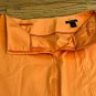 EXPRESS Womens Size 2 Orange Peach A Line Mini Skirt