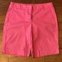 J. CREW Size 4 Stretch Summer Weight Chino Pink Shorts