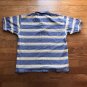 GANT Mens Blue Multi Color Orange Yellow Green Red Polo Shirt Size Tag Removed